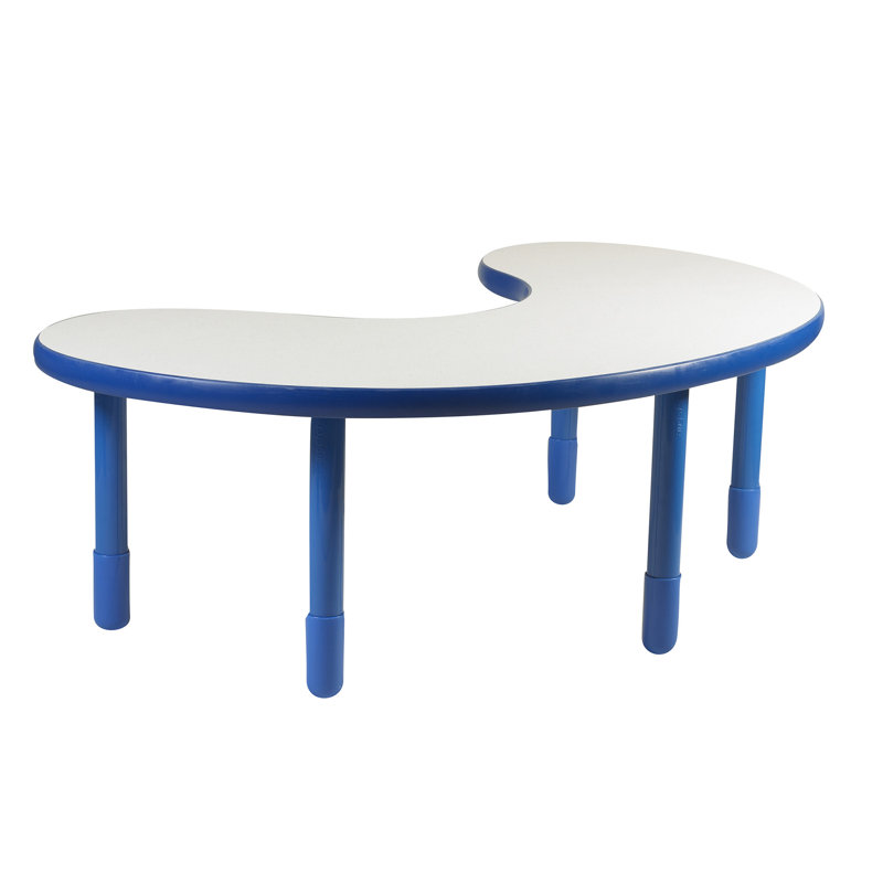 Table pour enfant BASELINE, Bleu royal, H 18 po x L 38 po x L 65 po
