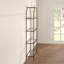 Bibliothèque étagère en métal H 80,5 po x l 36 po Eiffe-1801170633