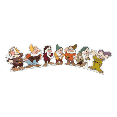 Seven Dwarves Group Life-Size Cardboard Stand-Ups