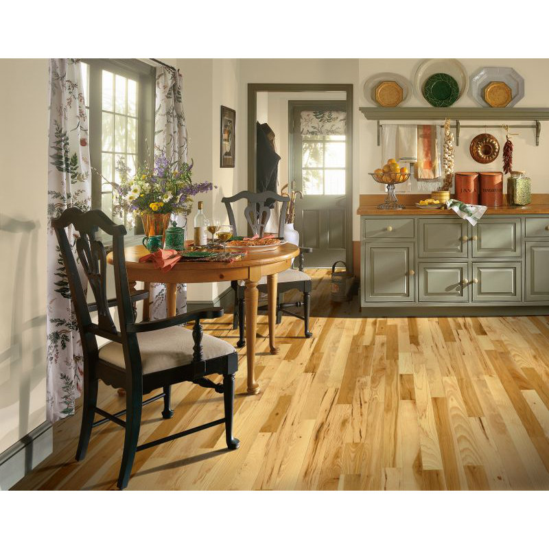 Plancher de bois franc hickory de 3" American Treasures, Utilisation, Brun Oxford