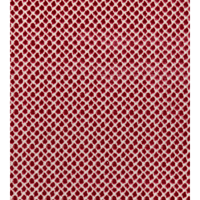 Tissu moderne en velours Etosha, Framboise