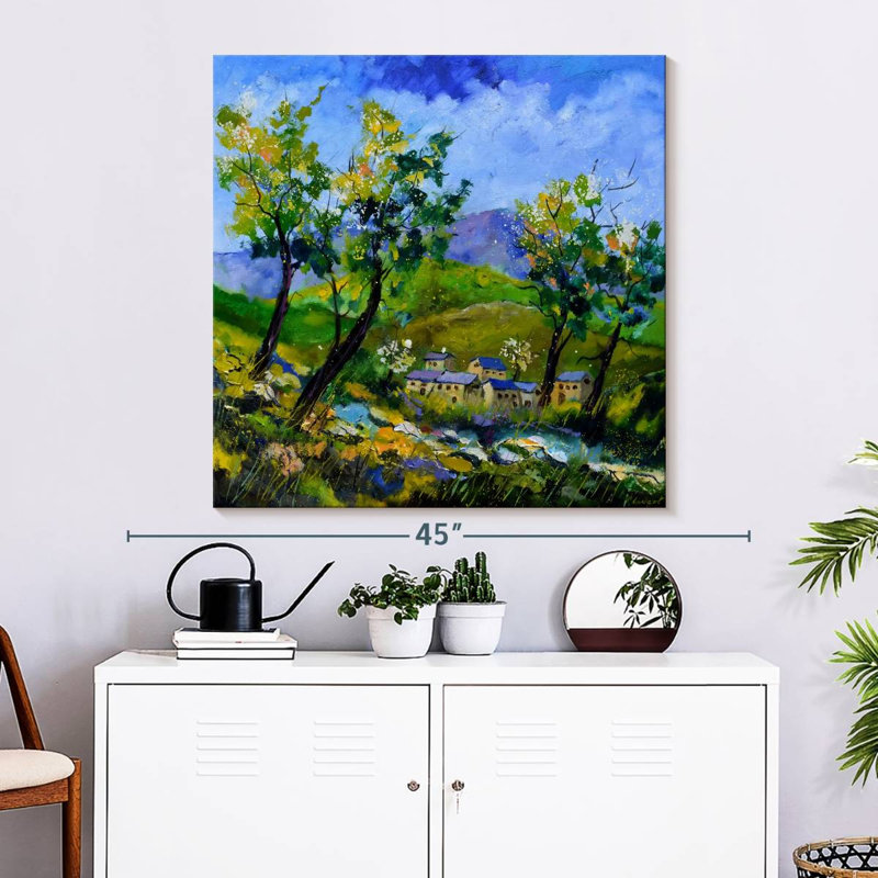 Alvord Spring In The Valley, 33" H x 33" W