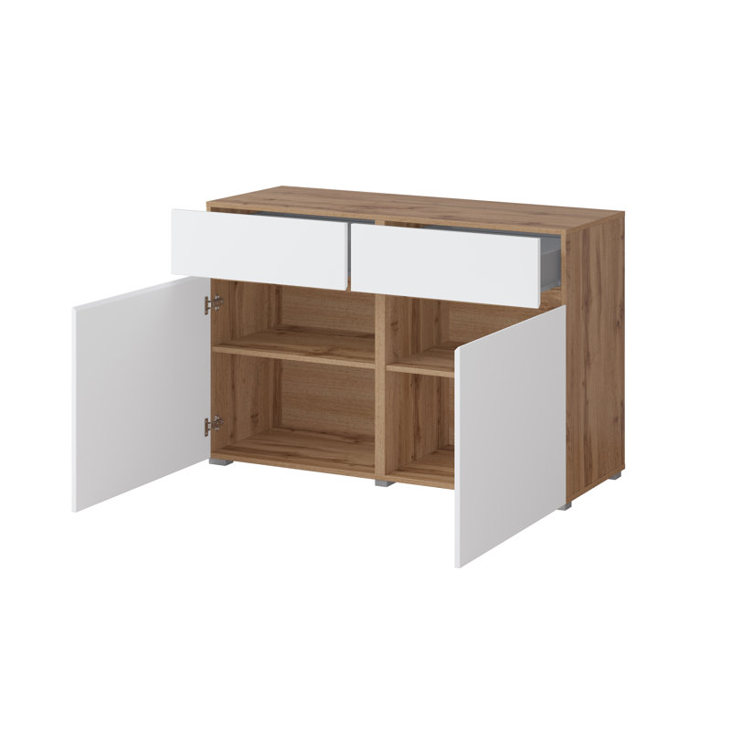 Sylvene 120cm W 2 - Drawer Chest of Drawers