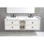 Double Bathroom Vanity with ABS+Steel(Q235)+Wood+PVC Top-162249835