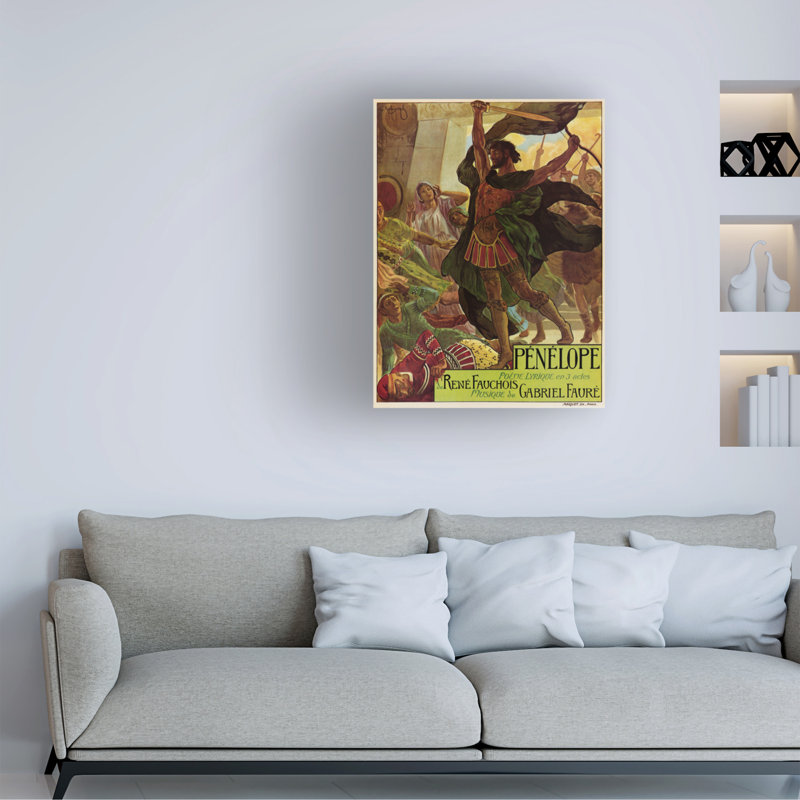 Art sur toile, "Georges Pélerope", 1913, H 19 po x l 14 po