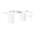 Modern Beige Sintered Stone Iron Rectangular Coffee Table