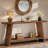 70.9-inch Soild Wood Console Table-447900353