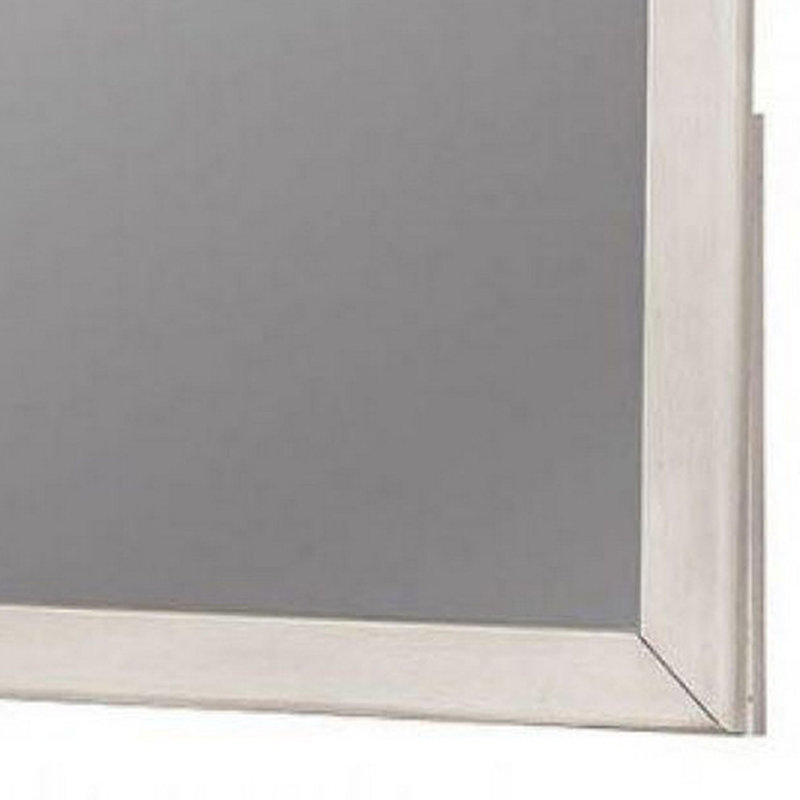 Miroir pour commode, Blanc
