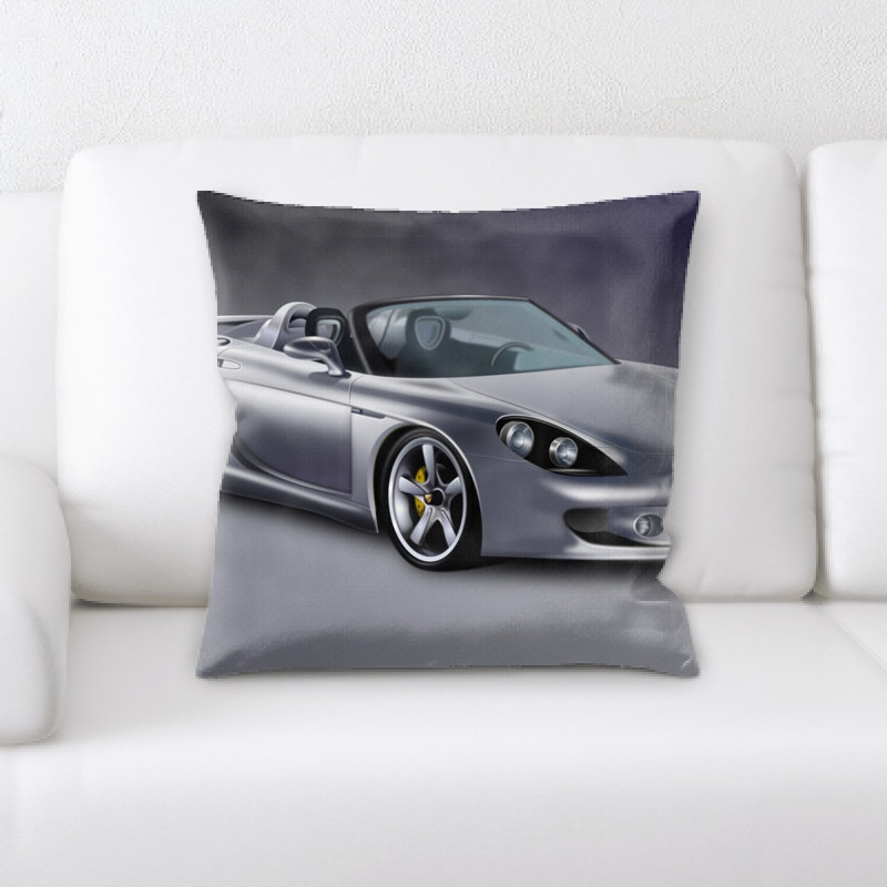 Microsuede Throw Pillow