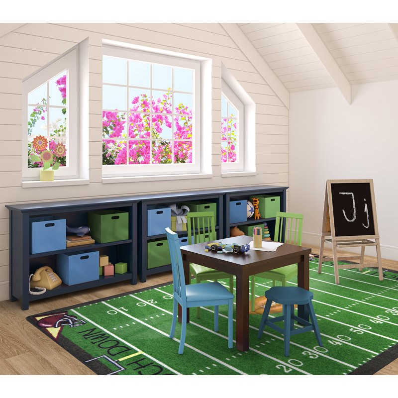 Tapis vert touffeté Sports, Rectangle 5 pi 4 po x 7 pi 8 po
