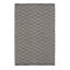 Hazuko Rectangle 120 cm x 170 cm Geometric Cotton Hand Braided Dhurrie