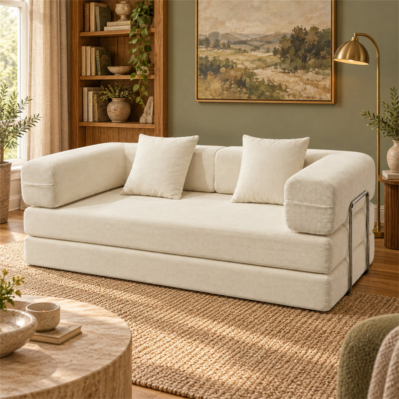 78.74 " Corduroy Sofa