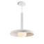 Luminaire suspendu Combi 12 po avec pavillon blanc mat, abat-jour 12 po, boule de verre-97439303-97439306