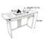 Nouvelle console de style chinois-128964314