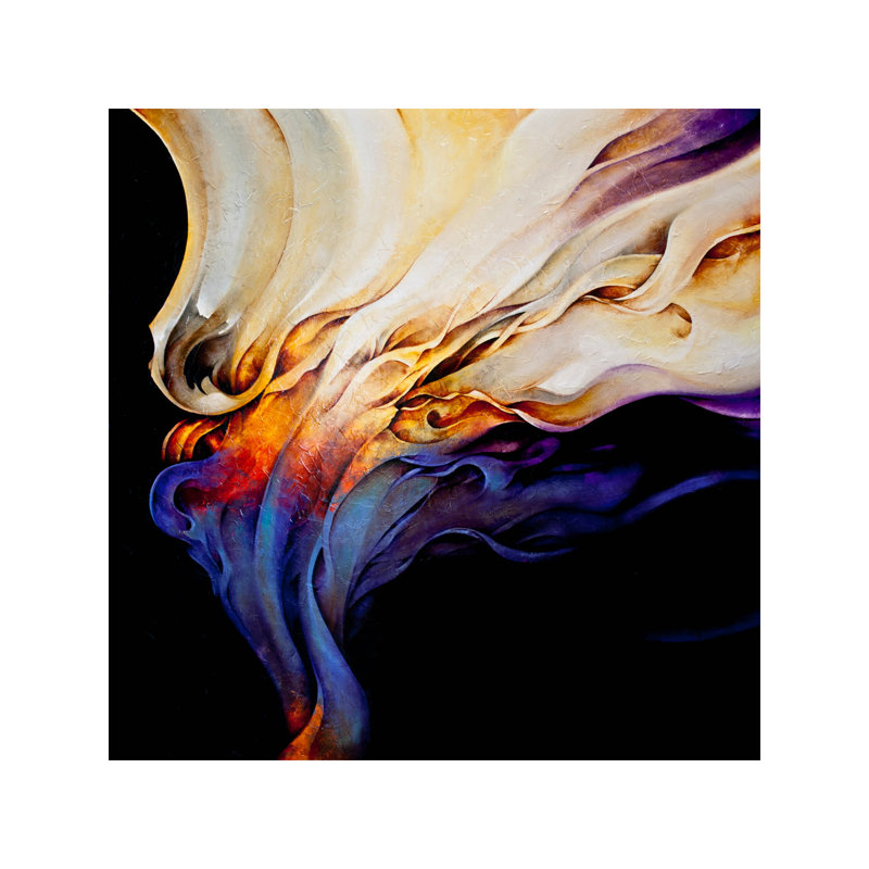 Evoke by CH Studios - Print on Canvas, 45.72 cm H x 45.72 cm W x 1.91 cm D, Wrapped Canvas