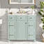 Meuble-lavabo 36 po avec lavabo en céramique et tiroirs 36 po