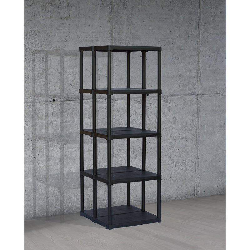 176cm W Plastic Shelving Unit