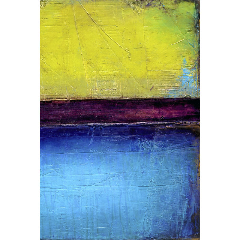 Montego Bay II by Erin Ashley - Wrapped Canvas Painting, 46cm H x 30cm W