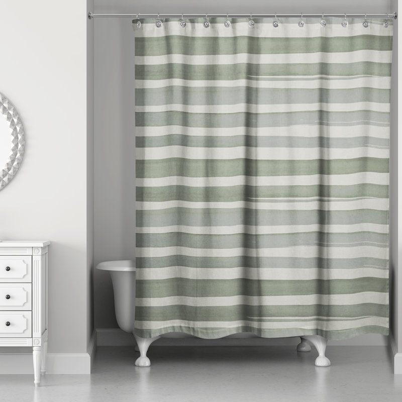 Rideau de douche Araldo, Vert