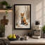 Fox in Winter Scandinavian - Wrapped Canvas-465667730-465667739