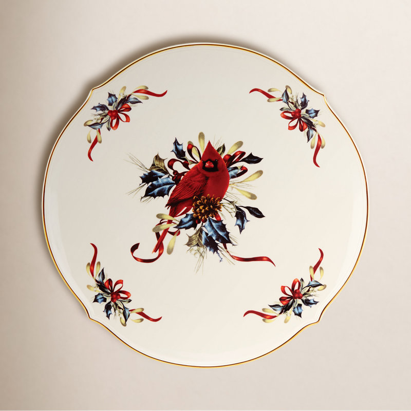 Lenox Winter Greetings Round Platter