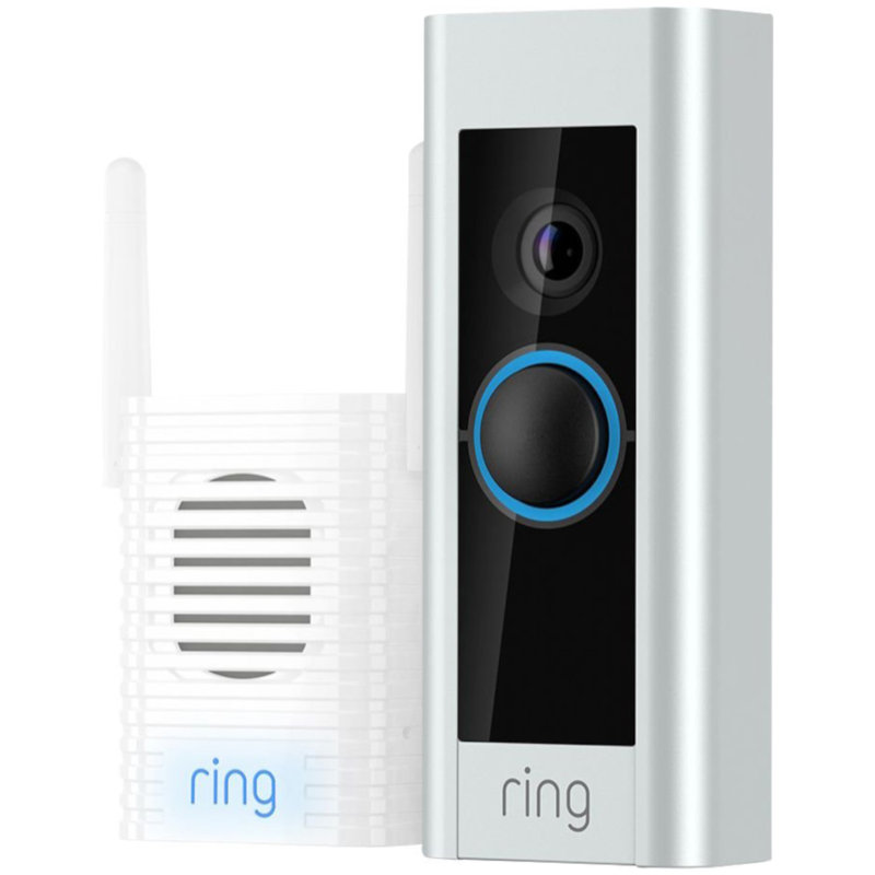 Ring Wired Doorbell Plus (video Doorbell Pro) Bundle With Ring Chime Pro