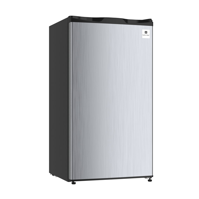 Arctic Chef, 3.2 Cu. Ft. Compact Refrigerator, Stainless Steel