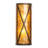 Rustic Lodge Glass Flush Mounted Sconce