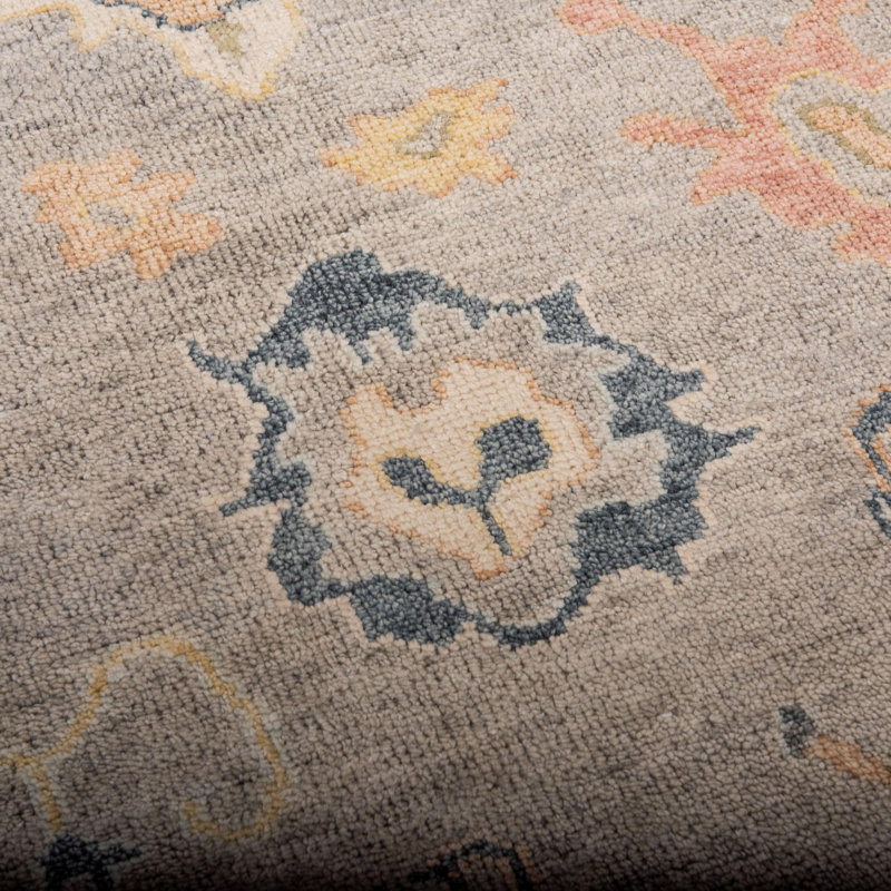 Tapis 100% laine noué à la main, Rectangulaire 2 pi x 3 pi