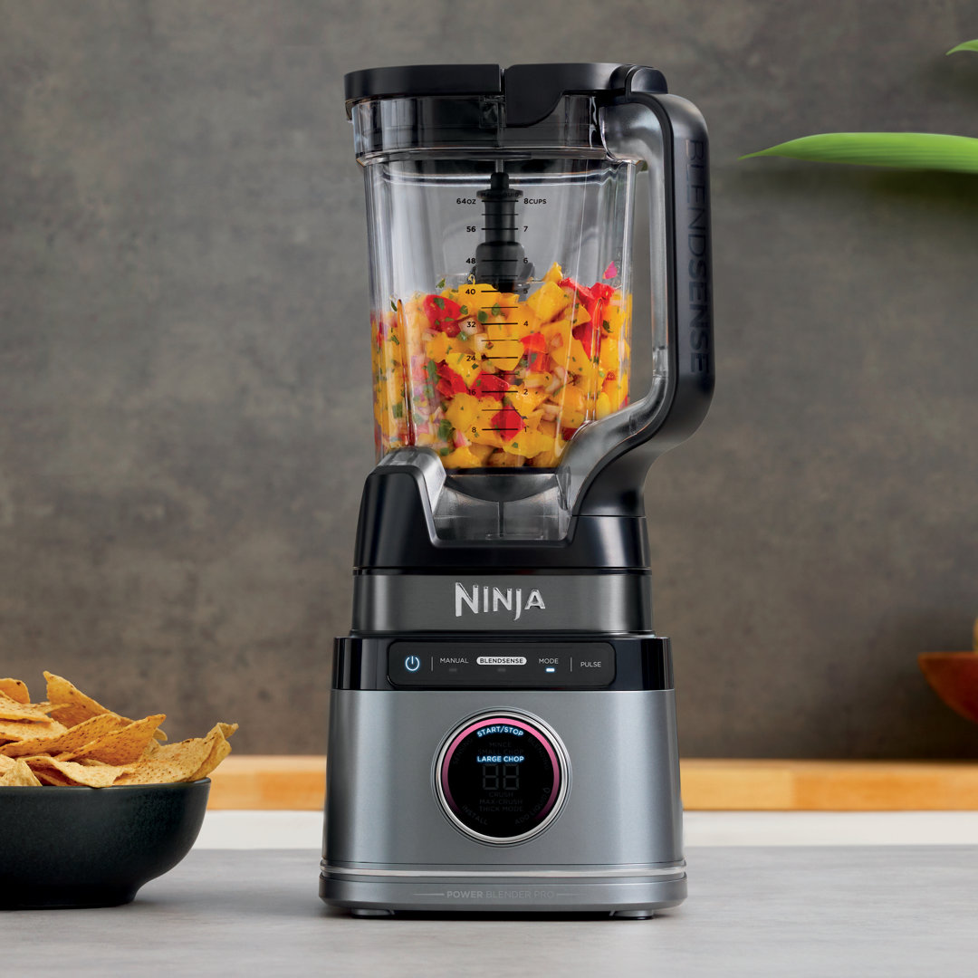 Ninja® Detect Power Blender Pro, BlendSense Technology, For Smoothies, Shakes & More, 1800W, 72 oz. Pitcher Ninja