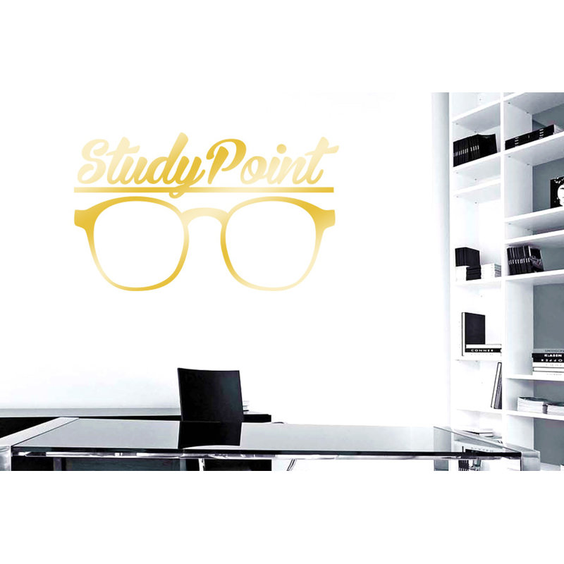 Wall Decal, Shiny Gold, Large