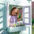 Teamson Kids Rainbow Shade Outdoor Wooden Playhouse With Kitchen, Flower Box & Bench-111067716