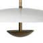 Luminaire suspendu en forme de dôme à 1 lumière Marteisha-88505284