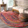 Handmade Braided Bohemian Cotton Multicolor Area Rug