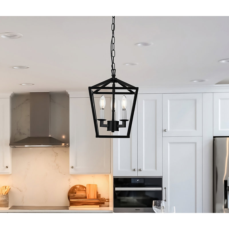 Luminaire suspendu géométrique 3 lumières Nohelia