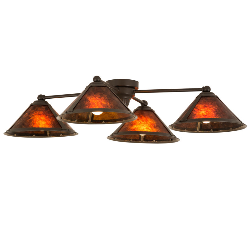 Van Erp 4 - Light Semi Flush Mount