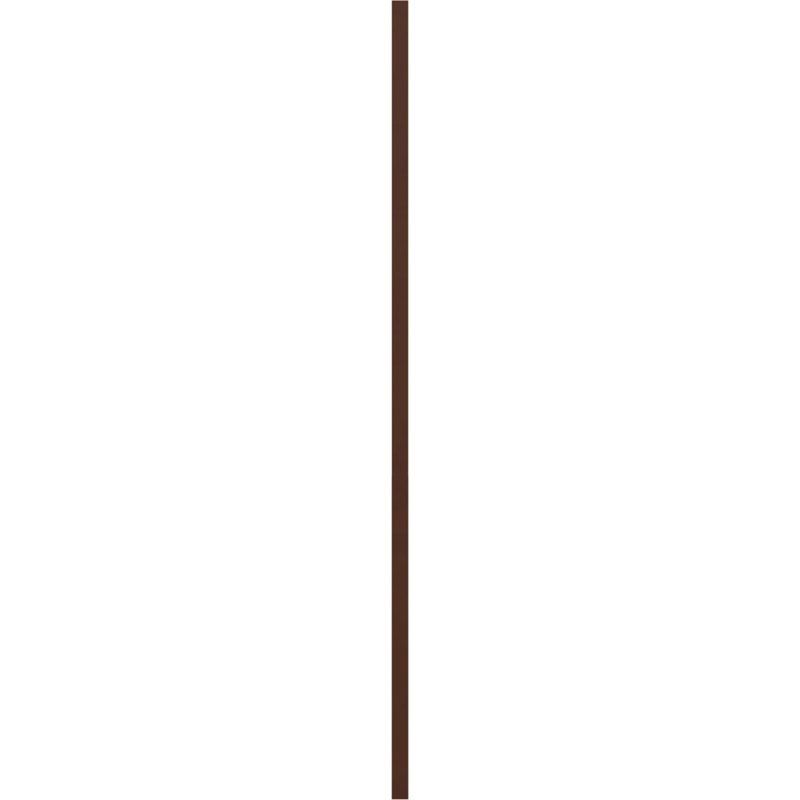 Moulure en bois de chêne T 47, l 47 po x H 12 po x T 1/4 po, Chêne rouge, H 12 po x l 47 po x P 0,25 po