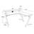 Amold L-Shaped Metal Base Computer Desk-450145164