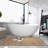 63'' x 37.4'' Soaking Solid Surface Bathtub