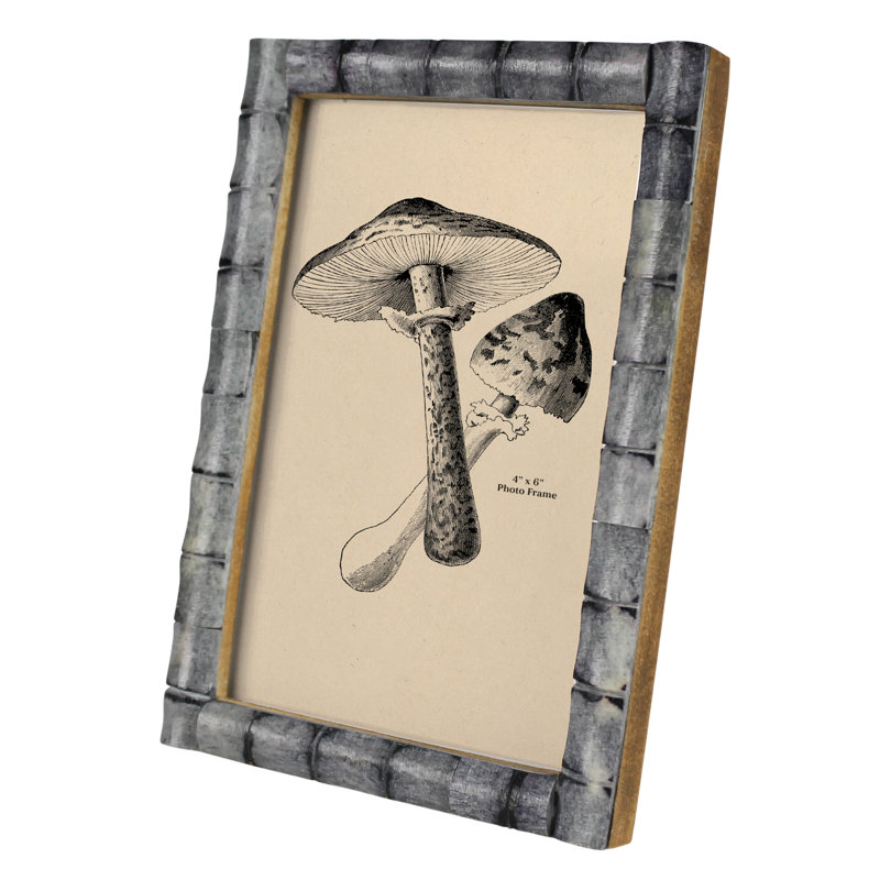 Picture Frame - Bamboo, Grey Bone 4x6