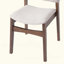 Ensemble de 4 chaises de salle à manger rembourrées empilables-395556657-395556663