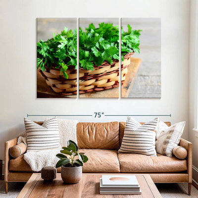 Parsley In A Basket