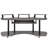 83" Dark Oak Desk - Functional Storage & Style Music Recording Black Construction