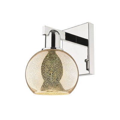 Cambria - 1 lumière - abat-jour mercure - applique