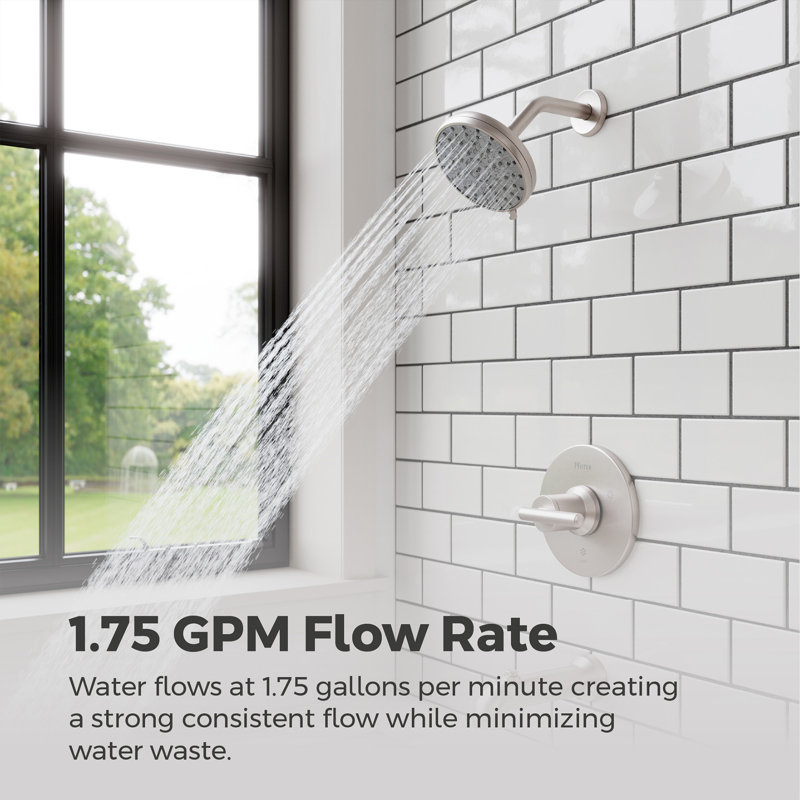 Tub & Shower Faucet, Spot Defense Brushed Nickel