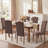Tiarnna Linen Side Chair Dining Chair-979017805