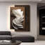 Art mural italien en grès italien minimaliste 3D: décor sculptural de vestibule / canapé-2005566102