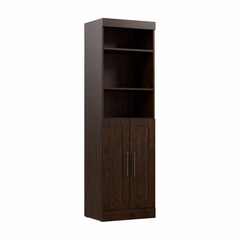 Arlex Walk-In Tower, New Chocolate, 83.66" H x 25" W x 18.19" D