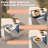 Evanna 5 - Person Patio Conversation Set with Cushions-2053675902