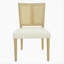 Ensemble de 2 chaises en rotin sans accoudoirs (frêne clair + beige)-1297281357-1297281359